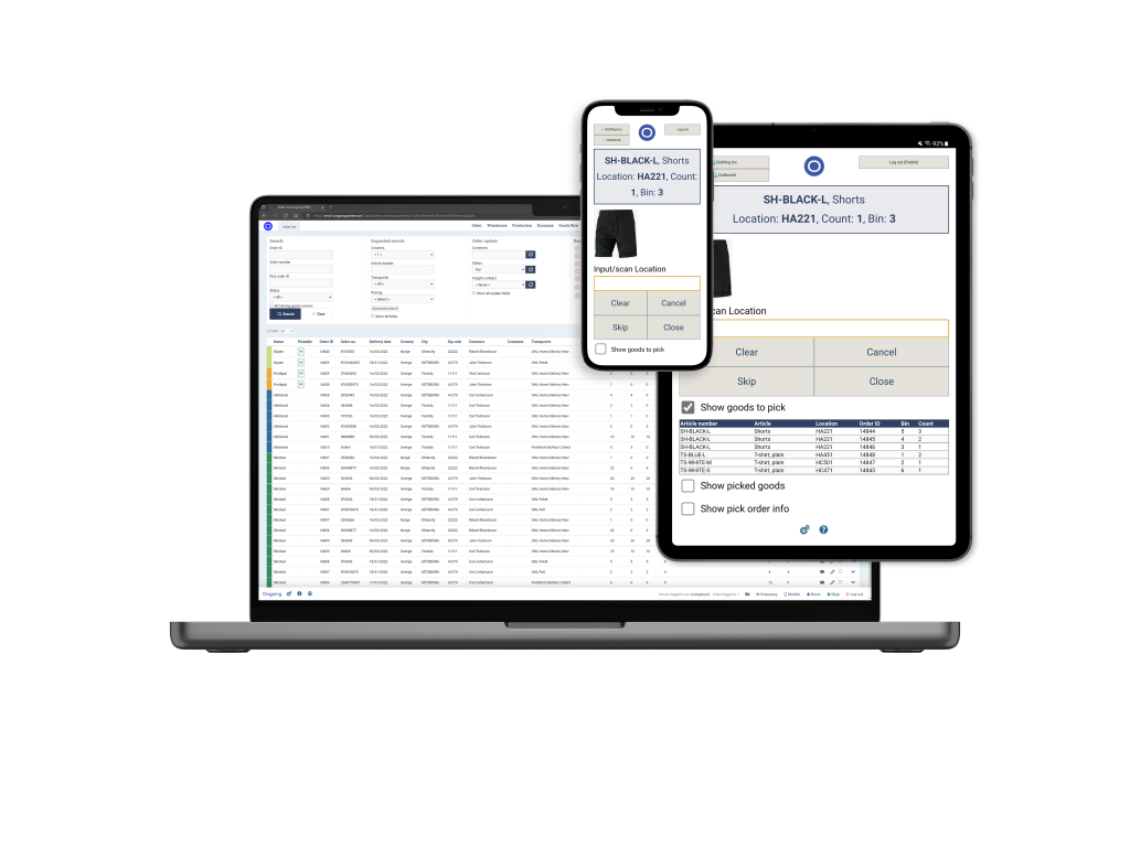 i3pl med Ongoing WMS