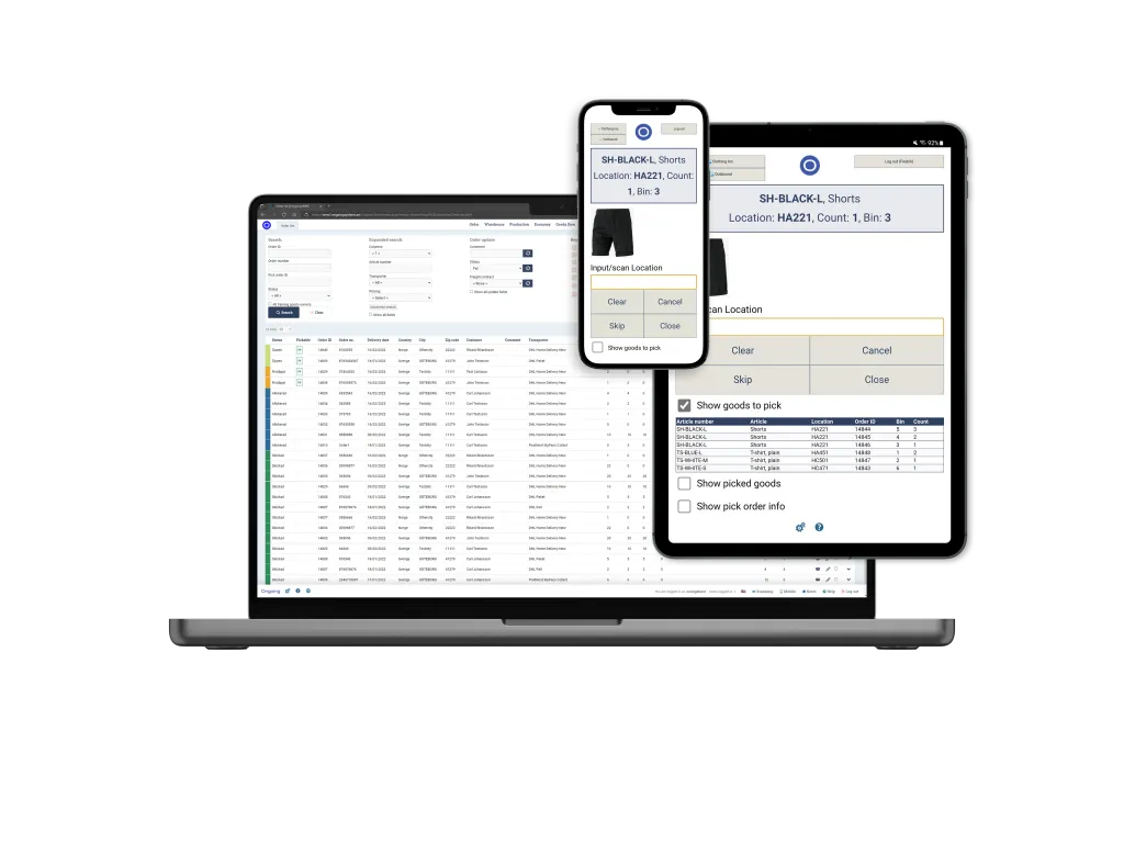 i3pl with Ongoing WMS